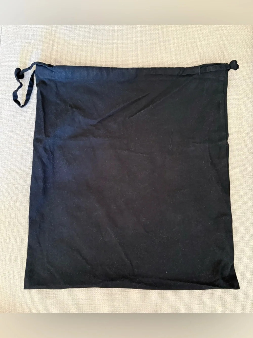 Rails Large Black Dust Bag - 18.5” x 16.5”